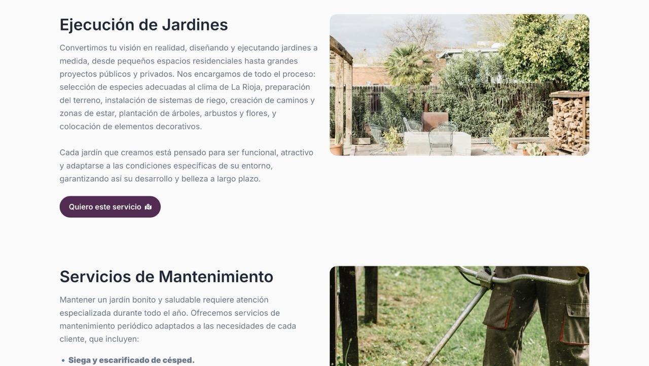 Centro de Jardinería Javier Pastor Web