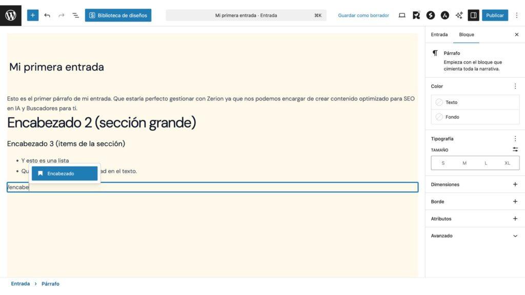 editar_entrada Editar entrada de wordpress