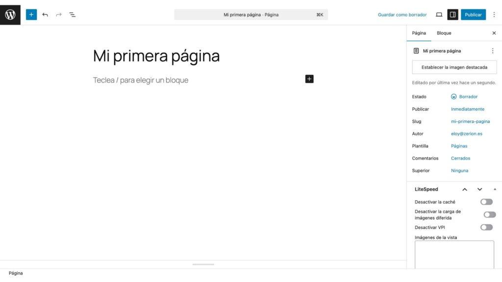 editar_páginas Editar páginas de WordPress