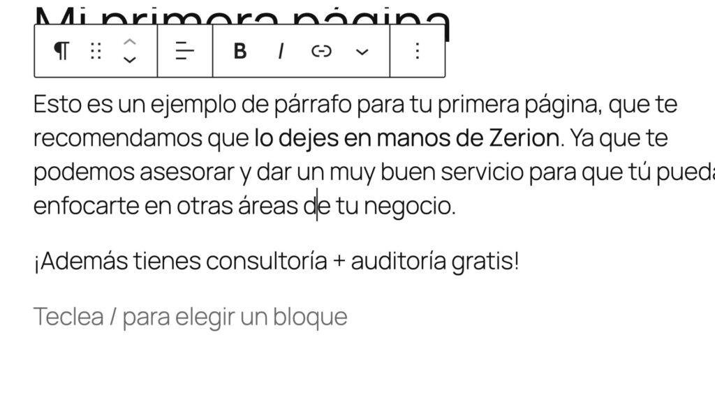 editar_wordpress_contenidos Editar contenidos página